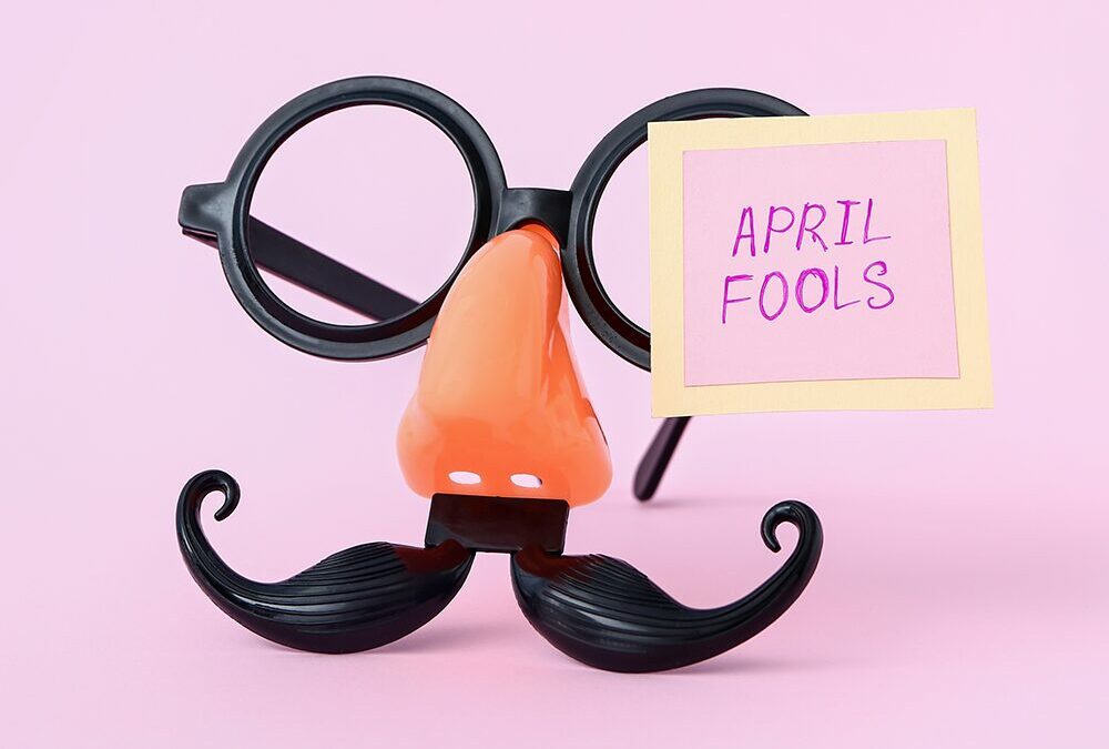 a dozen bad jokes and dad jokes for april fool's day.