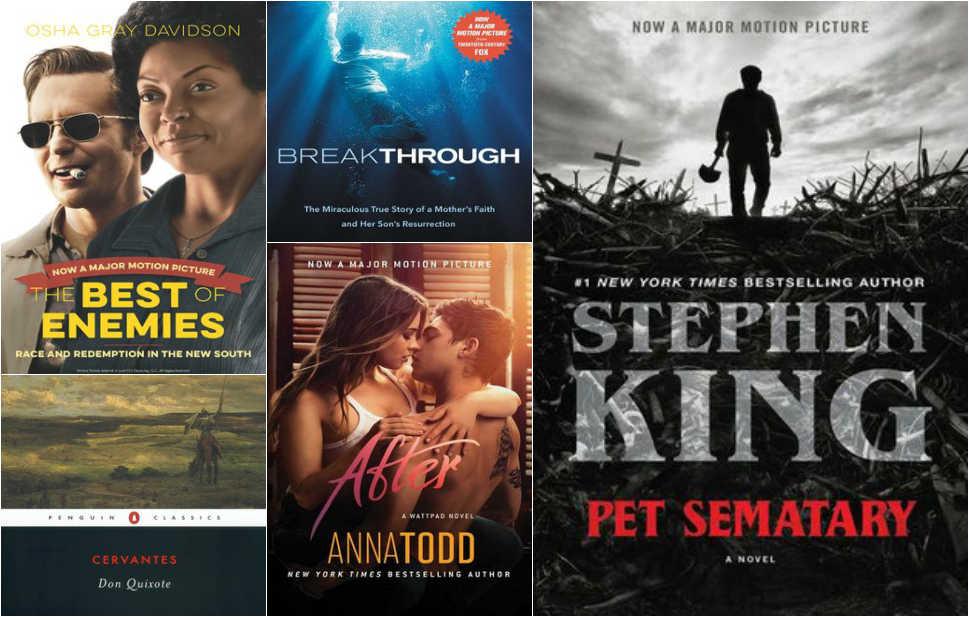6 books to read before they hit theaters in April