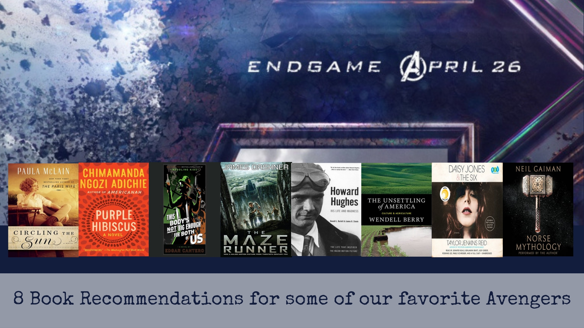 8 Book Recommendations for the Avengers