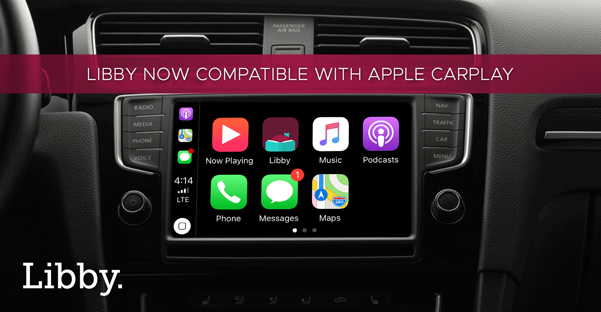 Take Audiobooks on the Road with Libby and Apple CarPlay