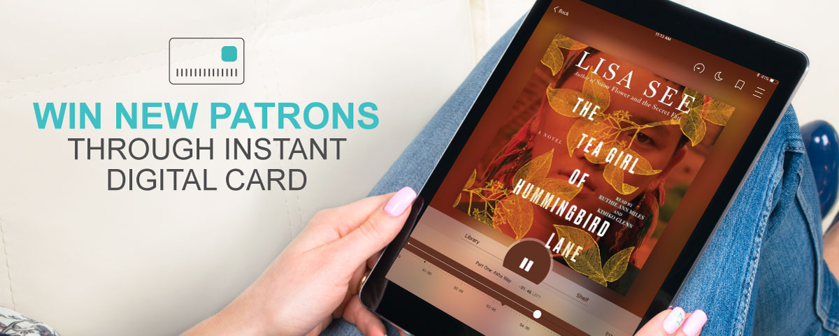 OverDrive Instant Digital Card is easier than ever