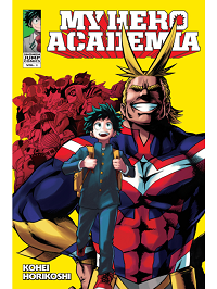 my hero academia volume 1 manga cover