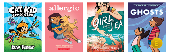 scholastic comics and graphic novels