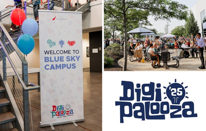 Digipalooza Day 1: A big Blue Sky Campus welcome to hundreds of attendees