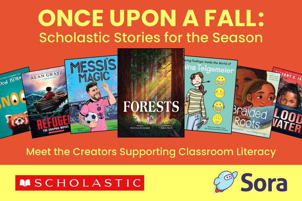 Fall into reading: Meet the creators behind 9 new Scholastic standouts