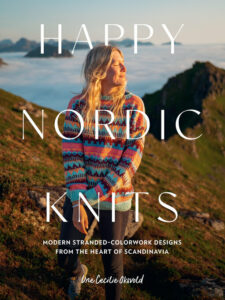 Book cover of "Happy Nordic Knits" 
