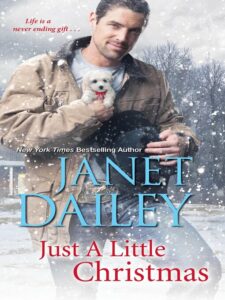 Book cover of "Just a Little Christmas" by Janet Dailey