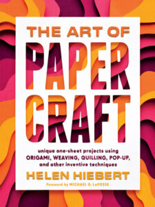 Book cover of "The Art of Papercraft"