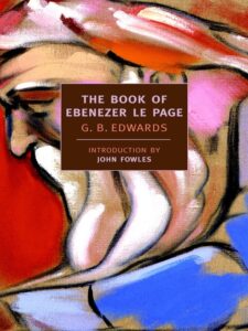 Book cover of "The Book of Ebenezer Le Page"