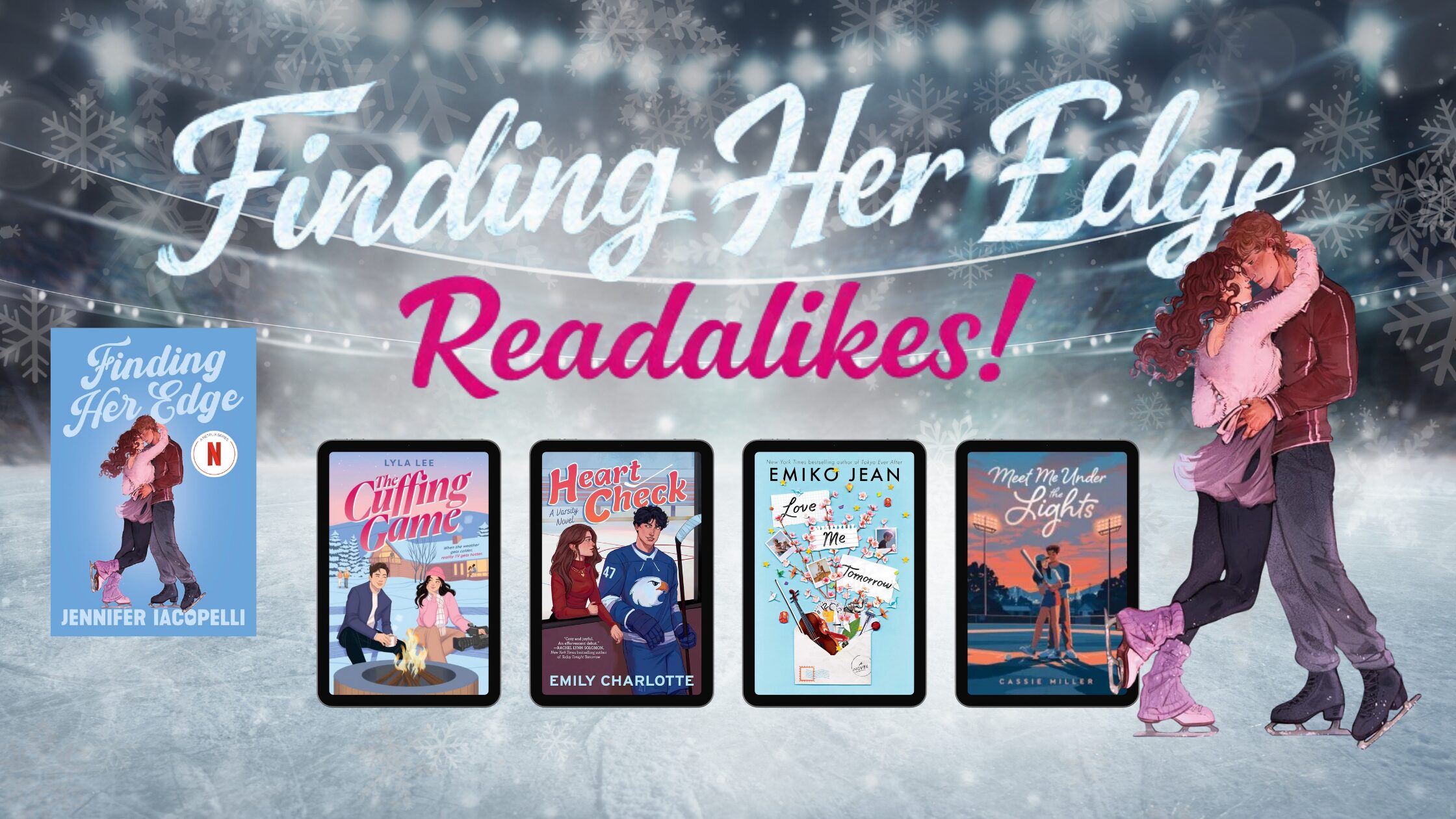 Can’t get enough of ‘Finding Her Edge’? Try these read-alikes!