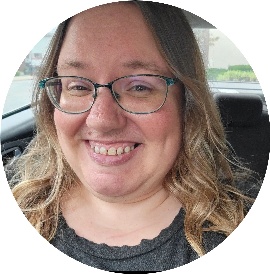 Headshot of blog author, Sarah