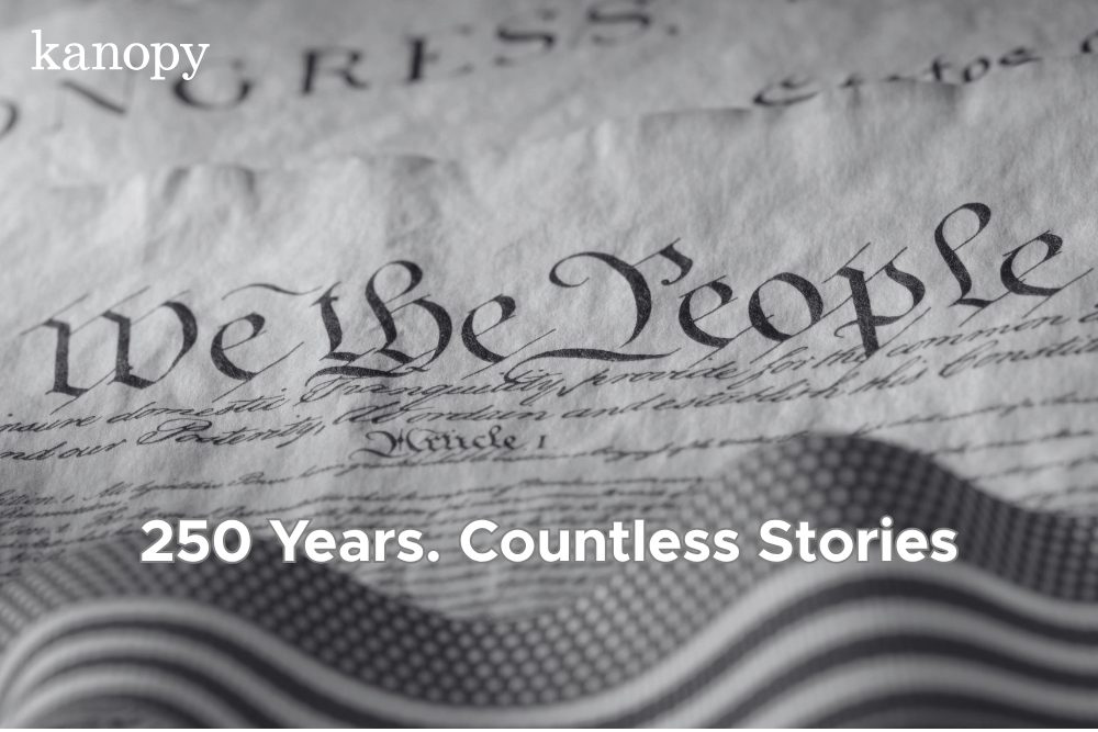 Celebrate 250 years of American history with Kanopy!