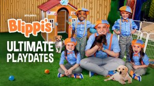 Title poster of "Blippi's Ultimate Playdates"