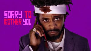 Film poster of "Sorry to Bother You"