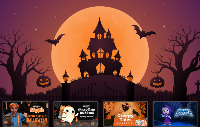 Spooky, Not Scary: Halloween Picks for Kids on Kanopy