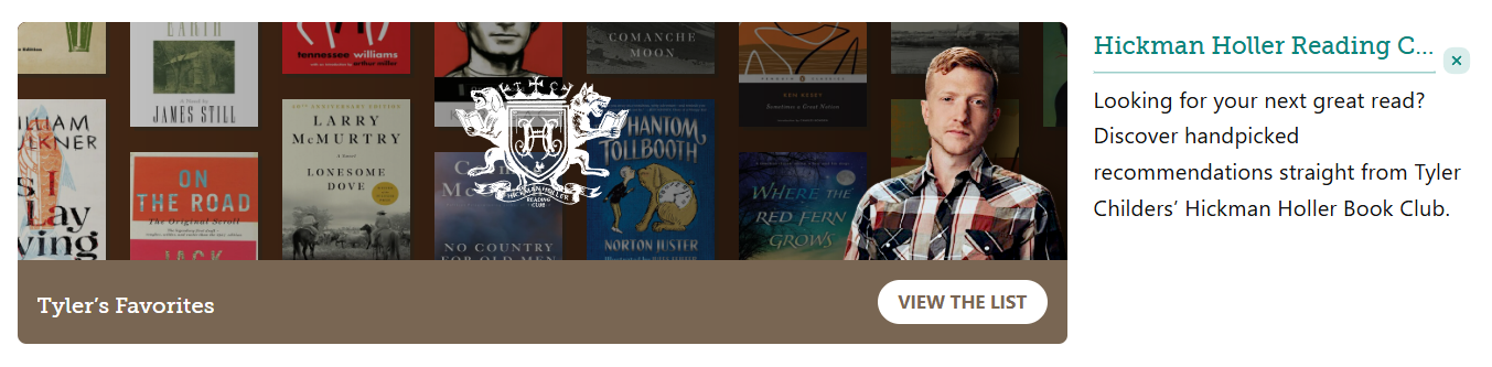 View of the Collection Campaign in Libby on the Library Home Page.