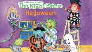 Title poster of The Night Before Halloween