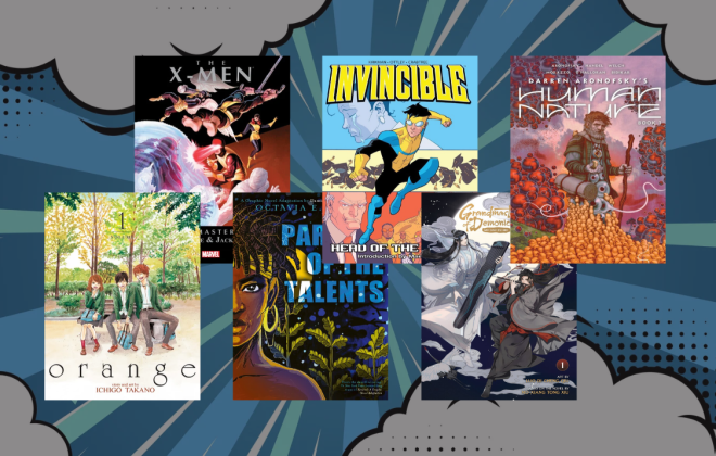 Celebrate Comics, Graphic Novels, & Manga This October