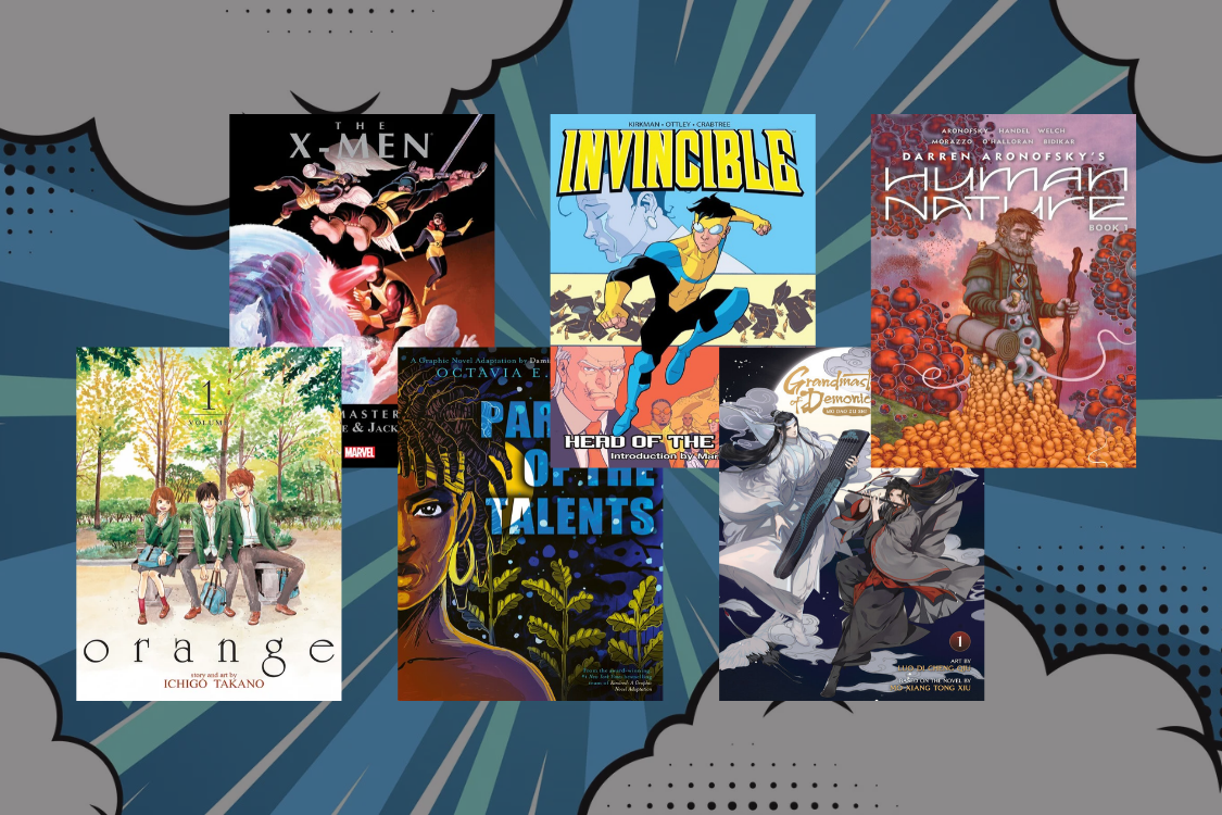 Celebrate Comics, Graphic Novels, & Manga This October