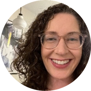 Headshot of blog author, Maria
